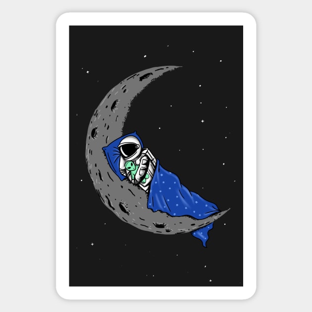 Astronaut Dream Sticker by coffeeman